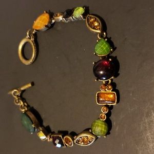 Autumn Colors Rhinestone Bracelet